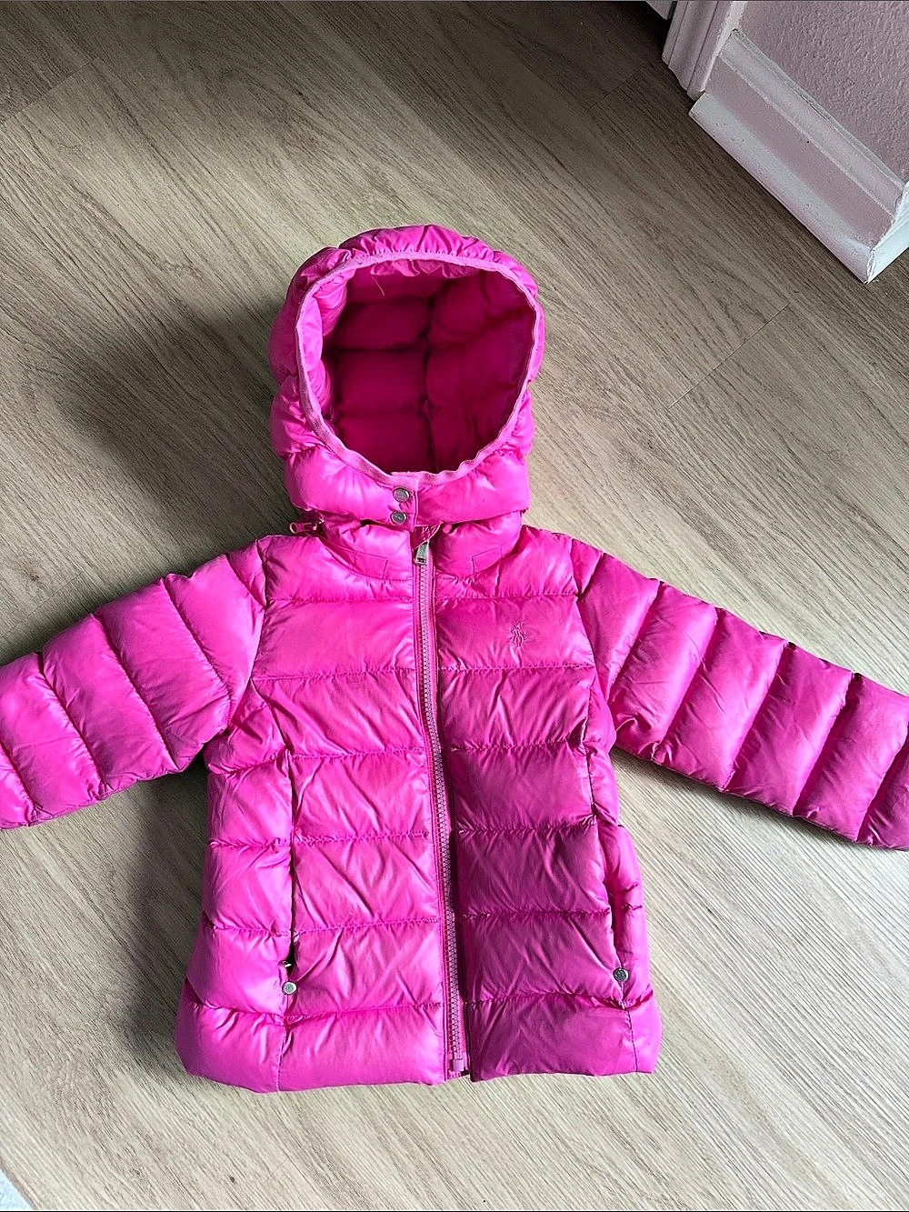 Ralph Lauren Polo Ralph Lauren Girls Hooded Down Puffer Jacket Polo Girls Hooded